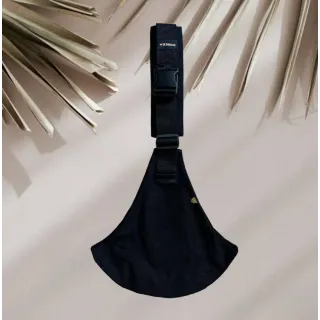 Portabebé Bandolera Wildride Lino Black
