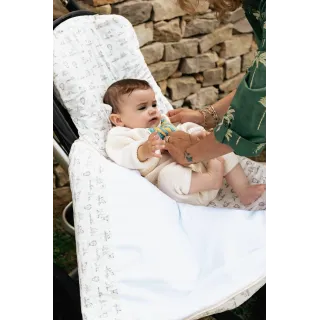 Saco para silla CIRCUS La Giraffa Bianca e Blu | Pinpi Saco para silla CIRCUS La Giraffa Bianca e Blu | Pinpi