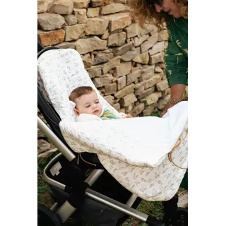 Saco para silla CIRCUS La Giraffa Bianca e Blu | Pinpi 123