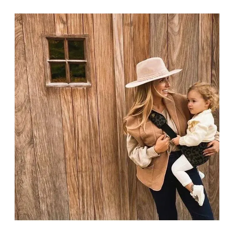 Portabebé Bandolera Wildride Print Grey Leopard