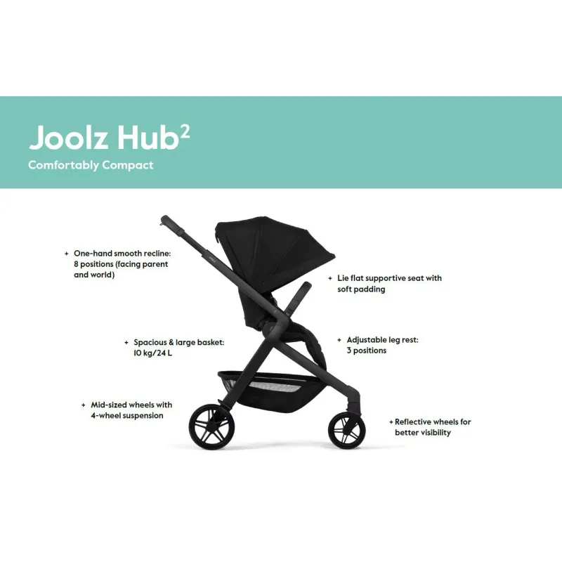 Silla de paseo Joolz HUB2 Forest Green