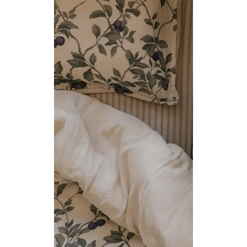 Funda nórdica de muselina para cuna/maxicuna Plum Funda nórdica de muselina para cuna/maxicuna Plum