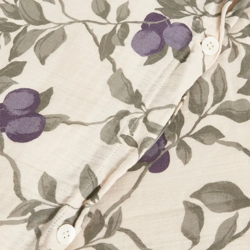 Funda nórdica de muselina para cuna/maxicuna Plum Funda nórdica de muselina para cuna/maxicuna Plum