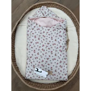 Saco capazo capucha Andrea Punto Rosa 123