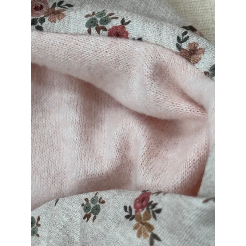 Saco capazo capucha Andrea Punto Rosa