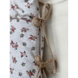 Saco capazo capucha Andrea Punto Rosa