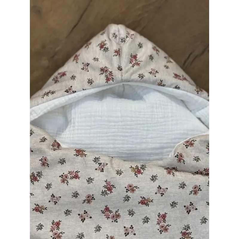 Saco capazo con capucha Andrea bambula Saco capazo con capucha Andrea bambula