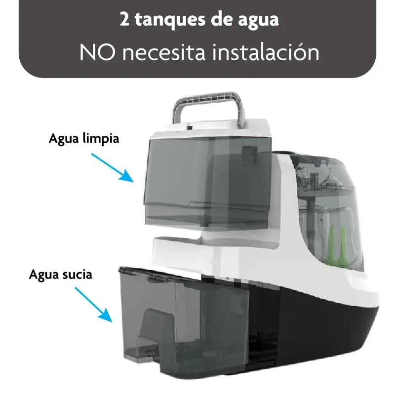 Babybrezza Bottle Washer Pro: lava, esteriliza y seca Babybrezza Bottle Washer Pro: lava, esteriliza y seca