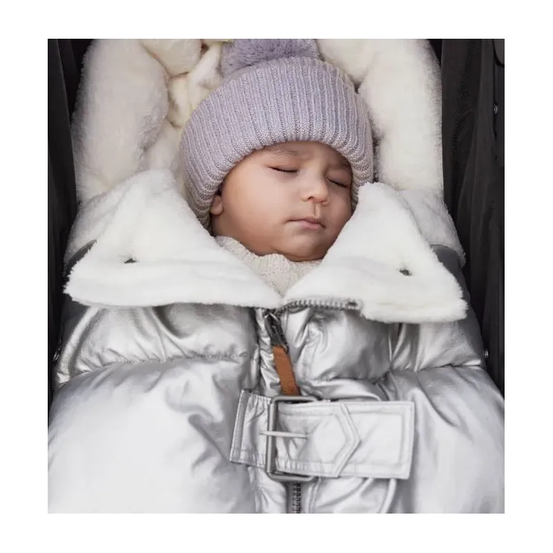 Saco polar bebé Elodie Silver Sheen Saco polar bebé Elodie Silver Sheen