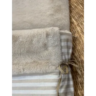 Saco capazo Ragazzi Piedra interior de pelo Saco capazo Ragazzi Piedra interior de pelo