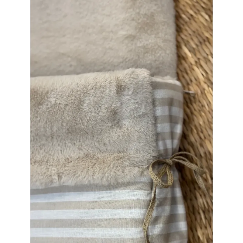 Saco capazo Ragazzi Piedra interior de pelo Saco capazo Ragazzi Piedra interior de pelo