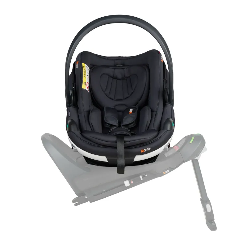Asiento bebé BeSafe GO Beyond Black Soft Breeze Asiento bebé BeSafe GO Beyond Black Soft Breeze