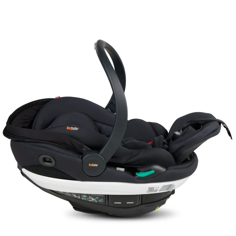 Asiento bebé BeSafe GO Beyond Black Soft Breeze Asiento bebé BeSafe GO Beyond Black Soft Breeze