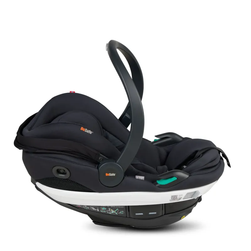 Asiento bebé BeSafe GO Beyond Black Soft Breeze Asiento bebé BeSafe GO Beyond Black Soft Breeze