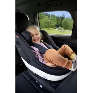 BeSafe Beyond Bundle (hasta los 6 años con base giratoria) Black Soft Breeze