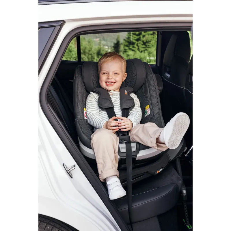 BeSafe Beyond Bundle (hasta los 6 años con base giratoria) Anthracite Mesh