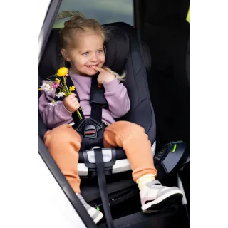 BeSafe Beyond Bundle (hasta los 6 años con base giratoria) Anthracite Mesh