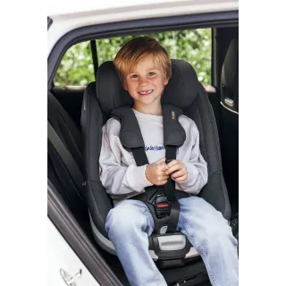 BeSafe Beyond Bundle (hasta los 6 años con base giratoria) Anthracite Mesh