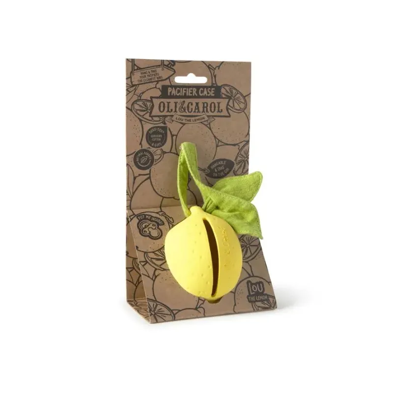 Portachupetes Lou The Lemon Portachupetes Lou The Lemon