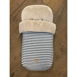 Saco silla Ragazzi Negro interior pelo 123