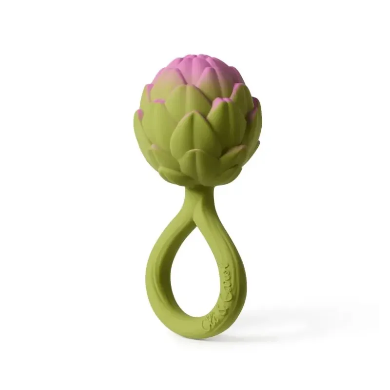 Mordedor sonajero Artichoke