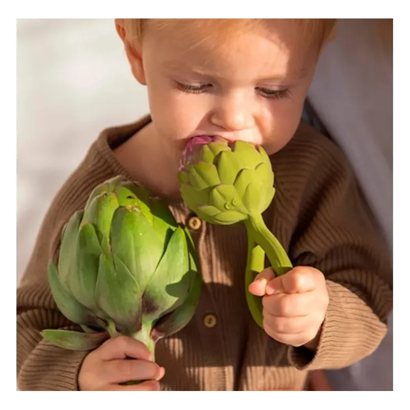 Mordedor sonajero Artichoke