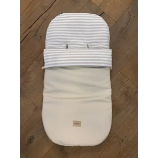 Saco para silla Ragazzi Ecopiel Beige La Giraffa Bianca e Blu 123