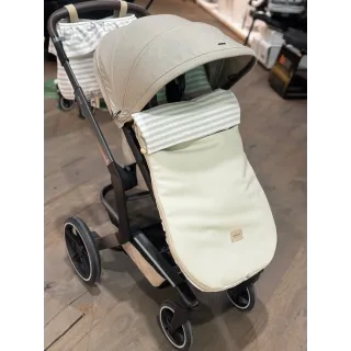 Saco para silla Ragazzi Ecopiel Beige La Giraffa Bianca e Blu