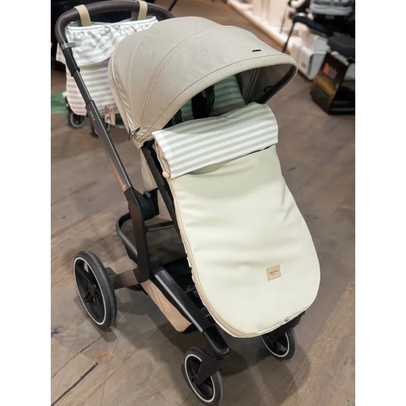 Saco para silla Ragazzi Ecopiel Beige La Giraffa Bianca e Blu