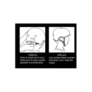 Casco V2 Negro talla M Casco V2 Negro talla M