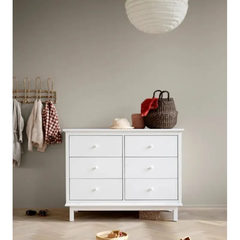 Cómoda Seaside 6 cajones White Oliver Furniture | Pinpi Cómoda Seaside 6 cajones White Oliver Furniture | Pinpi