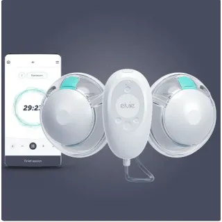 nuevo sacaleches Elvie Stride2 Doble de grado hospitalario 123