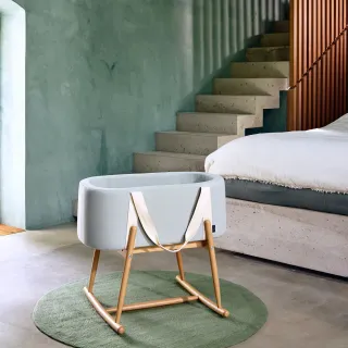 Moisés cesta KUKO Farrow con soporte balancín