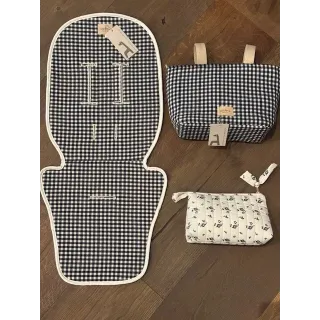 Colchoneta funda para silla Joolz HUB2 Luigi Colchoneta funda para silla Joolz HUB2 Luigi