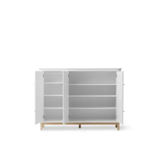 Armario Wood 3 puertas White/Oak Armario Wood 3 puertas White/Oak