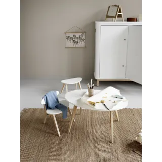 Armario Wood 3 puertas White/Oak Armario Wood 3 puertas White/Oak