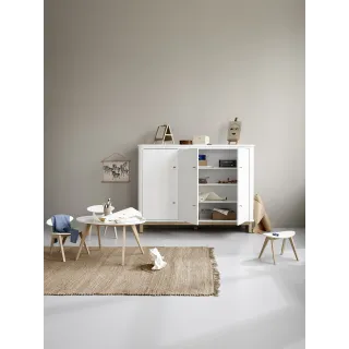 Armario Wood 3 puertas White/Oak Armario Wood 3 puertas White/Oak