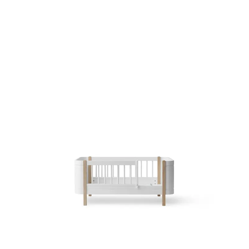 Cuna convertible en cama Wood Mini+ White/Oak Cuna convertible en cama Wood Mini+ White/Oak
