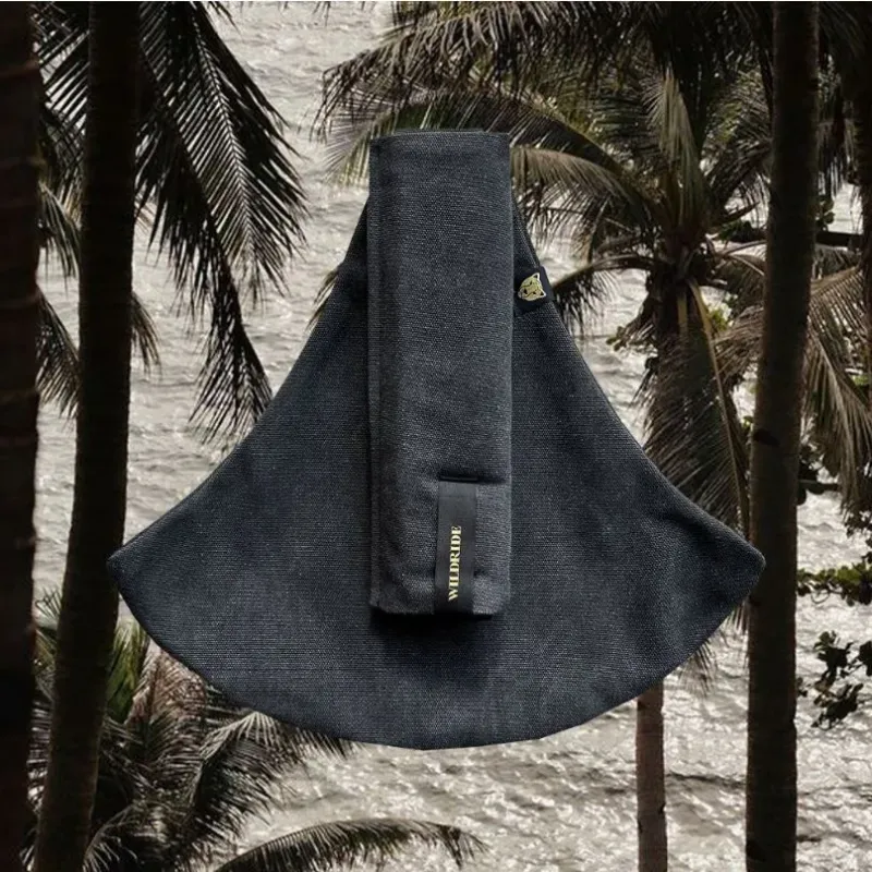 Portabebé Bandolera Wildride Charcoal