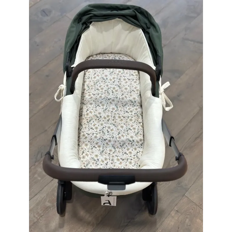 Funda para capazo Joolz HUB2 Bambula crema