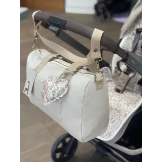 Bolsa Zip Tulip Lino