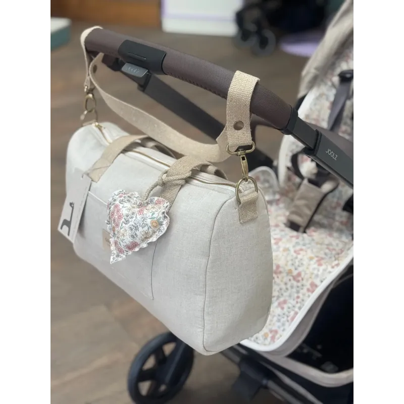 Bolsa Zip Tulip Lino