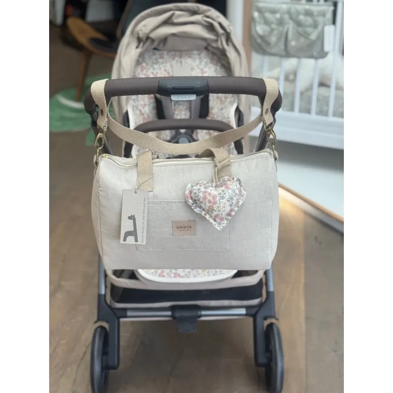 Bolsa Zip Tulip Lino