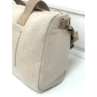 Bolsa Zip Tulip Lino
