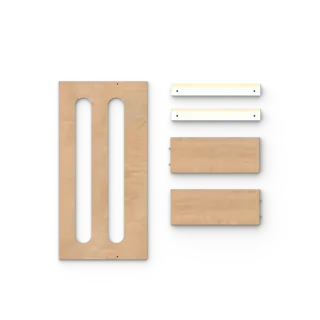 Kit de extensión de cuna a cama de balanceo 123