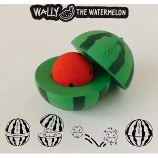 Juguete apilable y pelota sonajero Wally Watermelon Juguete apilable y pelota sonajero Wally Watermelon