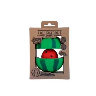 Juguete apilable y pelota sonajero Wally Watermelon Juguete apilable y pelota sonajero Wally Watermelon
