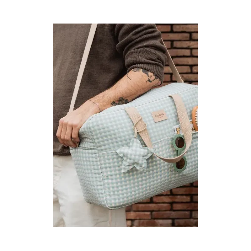 Canastilla Luigi Acqua La Giraffa Bianca e Blu | Pinpi Canastilla Luigi Acqua La Giraffa Bianca e Blu | Pinpi