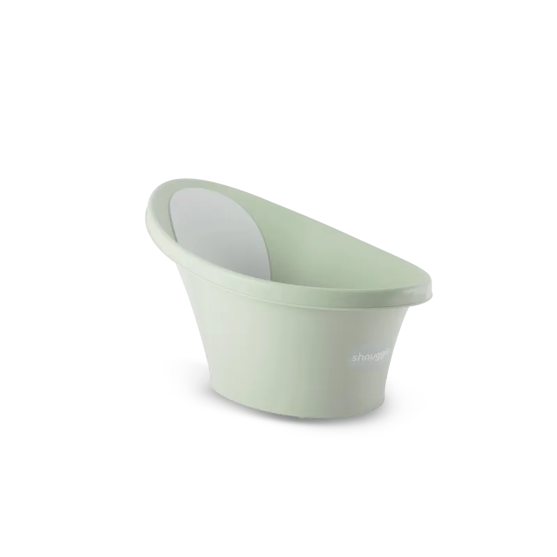 Bañera bebé Shnuggle menta/blanca