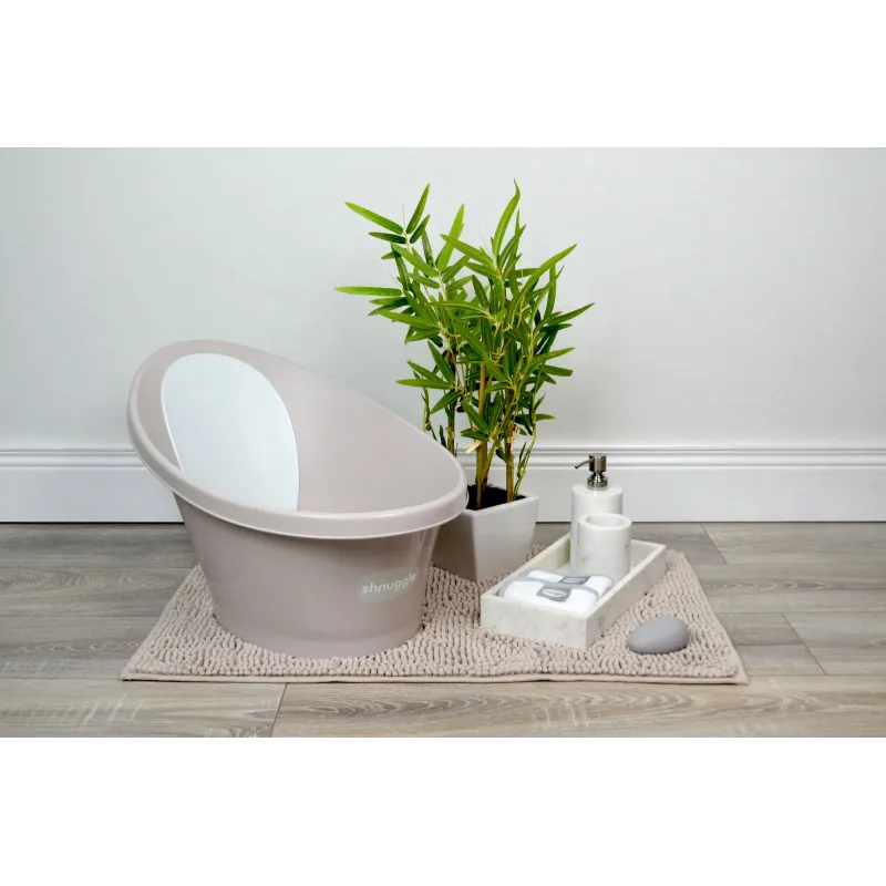 Bañera bebé Shnuggle topo/blanca | Pinpi Bañera bebé Shnuggle topo/blanca | Pinpi
